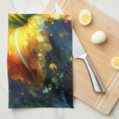 Dagelijks Bloemen Impressionistisch Schilderij Gee Theedoek (Quarter Fold)