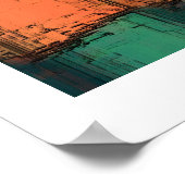 Dagelijks bord warmgekookte krauwvissen poster (Hoek)