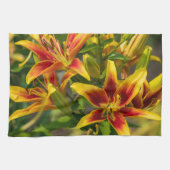 Dagelijks botanisch afdrukken, Canadese fotografie Theedoek (Horizontaal)