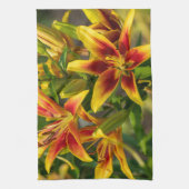 Dagelijks botanisch afdrukken, Canadese fotografie Theedoek (Verticaal)