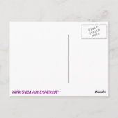 Dagelijks briefkaart voor bevestiging (Achterkant)