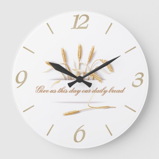 Dagelijks brood grote klok (Voorkant)