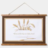 Dagelijks brood hangend wandkleed (Voorkant)