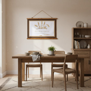 Dagelijks brood hangend wandkleed