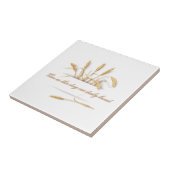 Dagelijks brood tegeltje (Zijkant)