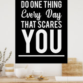 Dagelijks cadeau doet er elke dag één ding poster (Keuken)