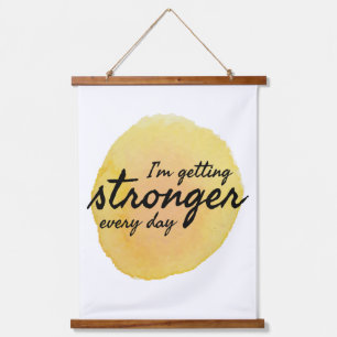 dagelijks citaat voor motivatie en inspiratie hangend wandkleed