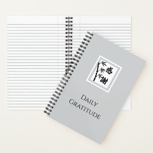 Dagelijks Dankbaarheid Notitieboek | bamboe (Binnen)