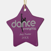 Dagelijks dansen keramisch ornament (Links)
