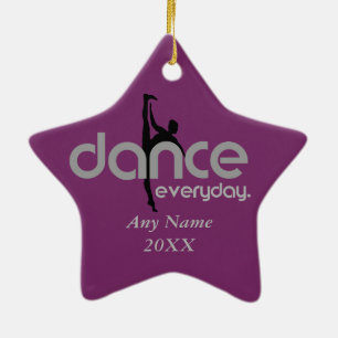 Dagelijks dansen keramisch ornament