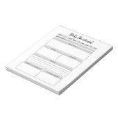 Dagelijks Devotional Planner Notitieblok (Linkerzijde)