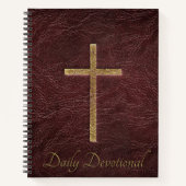 Dagelijks Devotionals Dagboek Notitieboek (Voorkant)