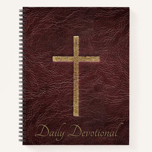 Dagelijks Devotionals Dagboek Notitieboek (Voorkant)