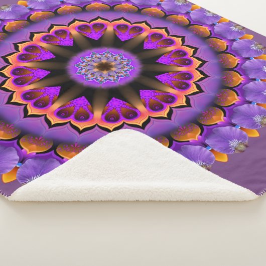 Dagelijks Focus 10.31.17 Love Mandala Sherpa Deken (3/4)