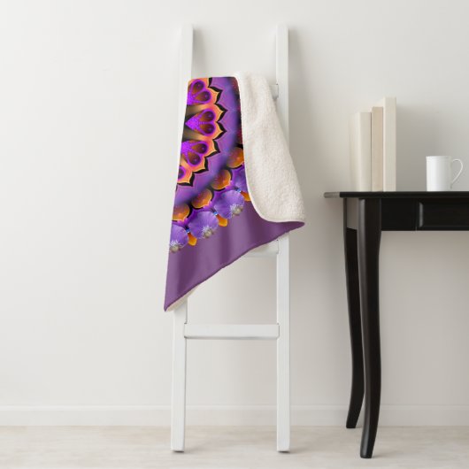 Dagelijks Focus 10.31.17 Love Mandala Sherpa Deken (In situ)