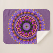 Dagelijks Focus 10.31.17 Love Mandala Sherpa Deken (Voorkant (horizontaal))