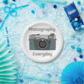 Dagelijks fotografie papieren bordje (Feest)