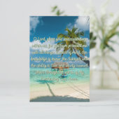 Dagelijks gebed naar het Wenskaart van de Lord Fla Kaart (Staand voorkant)