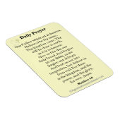 Dagelijks gebed Onze Vader KJV Magneet (Rechterzijde)