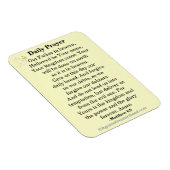 Dagelijks gebed Onze Vader NKJV Magneet (Rechterzijde)