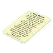 Dagelijks gebed Onze Vader NKJV Magneet (Linkerzijde)