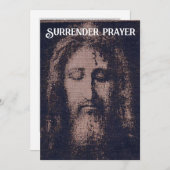 Dagelijks gebed van overgave kaart (Voorkant / Achterkant)