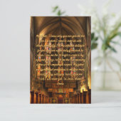 Dagelijks gebeden voor het empathie platte Wenskaa Kaart (Staand voorkant)