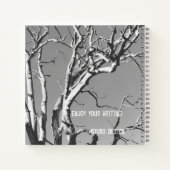 Dagelijks gedroogde bomen notitieboek (Achterkant)