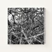 Dagelijks gedroogde winterboom notitieboek (Achterkant)