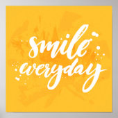 Dagelijks glimlachen poster (Voorkant)