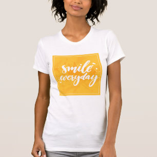 Dagelijks glimlachen t-shirt