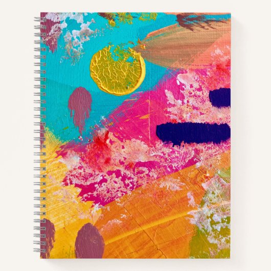 Dagelijks Happy Spiral Notitieboek (Voorkant)