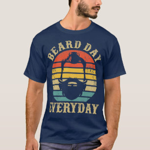 Dagelijks hipster Volwassen Mannen van de baarddag T-shirt