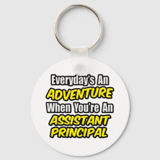 Dagelijks is een avontuur... Assistent-hoofd Sleutelhanger