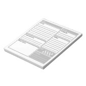 Dagelijks journaal met om aanbiedingen, dankbaarhe notitieblok (Linkerzijde)