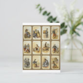 Dagelijks leven in het militaire kamp van de Unie  Briefkaart (Staand voorkant)