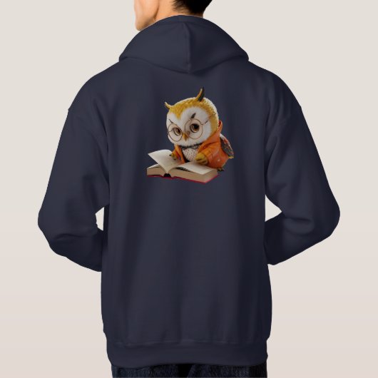 Dagelijks lezen nooit afgelopen Mannen Hoodie (Achterkant)