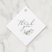 Dagelijks lintblad voor olijfboomgaarden met moder bedankjes labels (Achterkant)