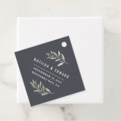 Dagelijks lintblad voor olijfboomgaarden met moder bedankjes labels (In situ)