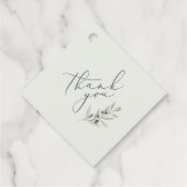 Dagelijks lintblad voor olijfboomgaarden met moder bedankjes labels (Achterkant)