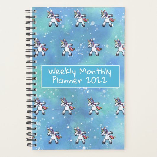 Dagelijks maandelijks multiorn-ontwerp voor maande planner (Voorkant)