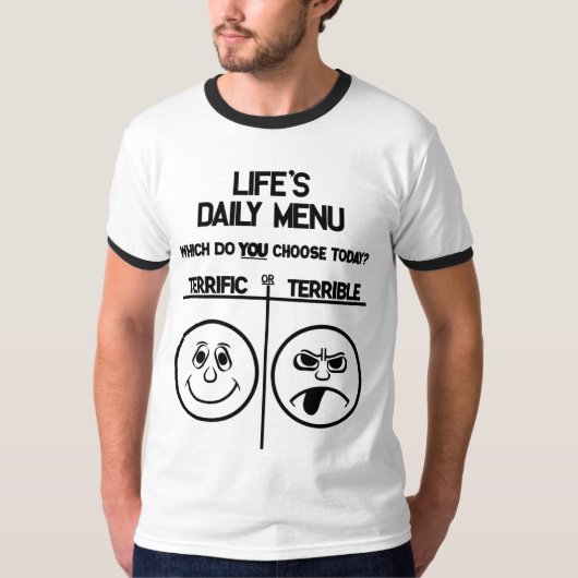 Dagelijks menu T-Shirt (Voorkant)