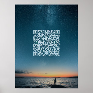 Dagelijks Motivatie QR-code Poster