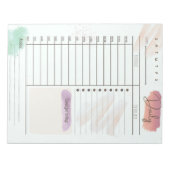 Dagelijks naar-doe Notitieblok (Voorkant)