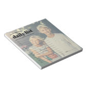 Dagelijks Notitieblok foto's lijst (Schuin)