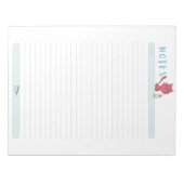Dagelijks Notitieblok "Kawaii Pink Cat Notes" (Voorkant)