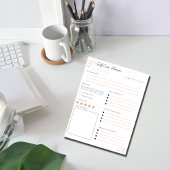 Dagelijks Notitieblok voor zelfzorg