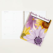 "Dagelijks Notitieboek" | Levendige Zonnebloem & P Planner (Display)