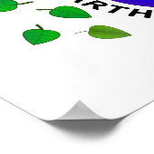 Dagelijks ontwerp op Aarde Poster (Hoek)