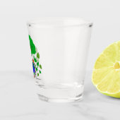 Dagelijks ontwerp op Aarde Shot Glas (Rechts)